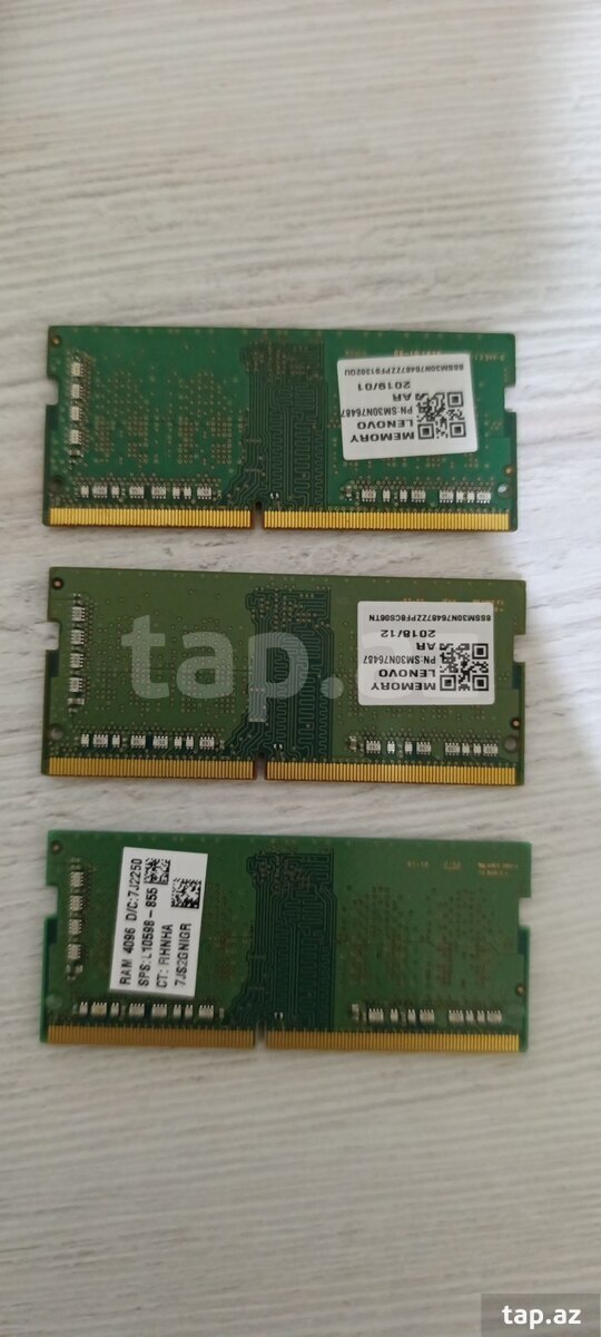 RAMlar DDR 4 4GB (2)