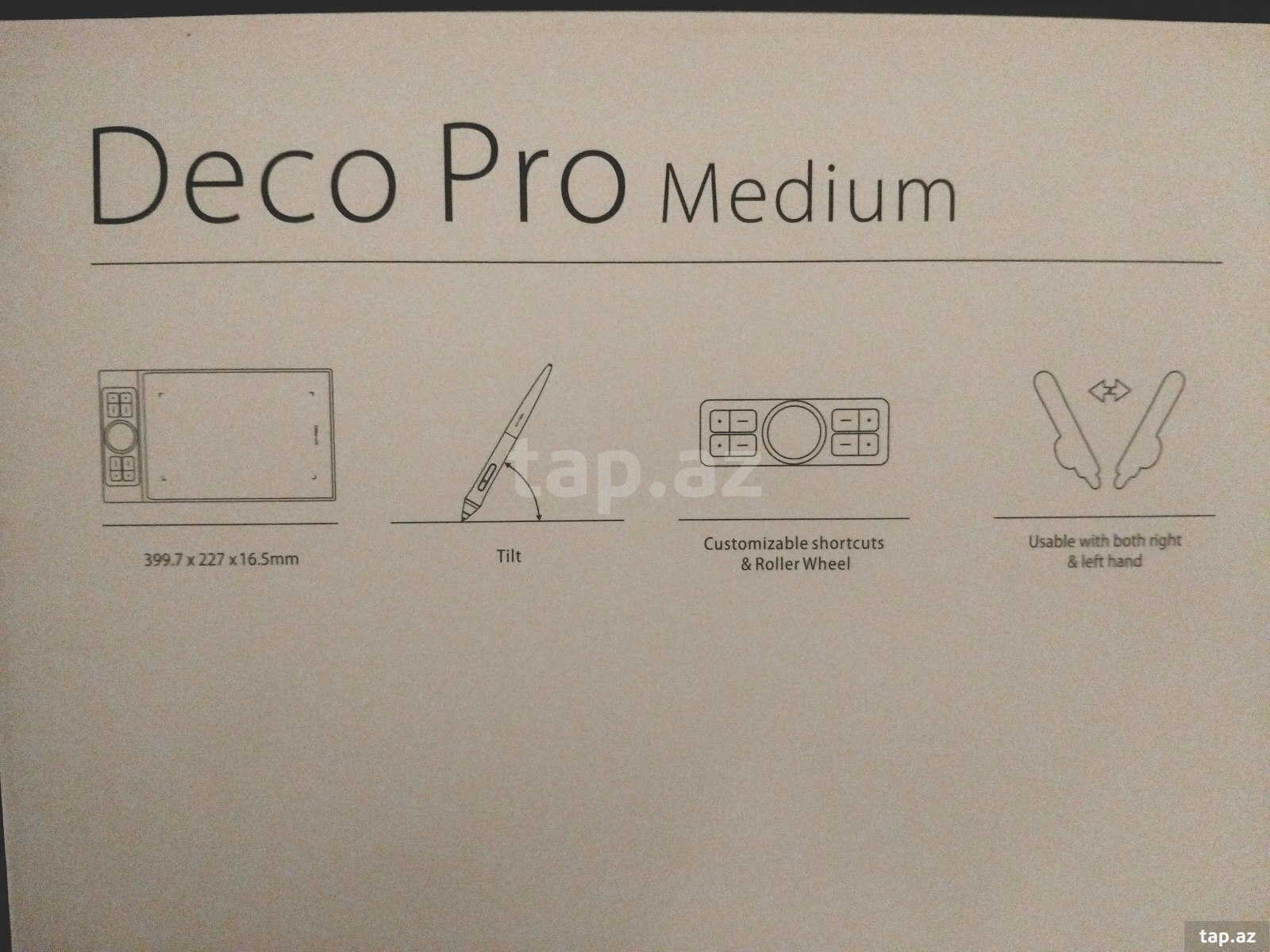 XP-PEN Deco Pro Medium qrafik planşeti (9)