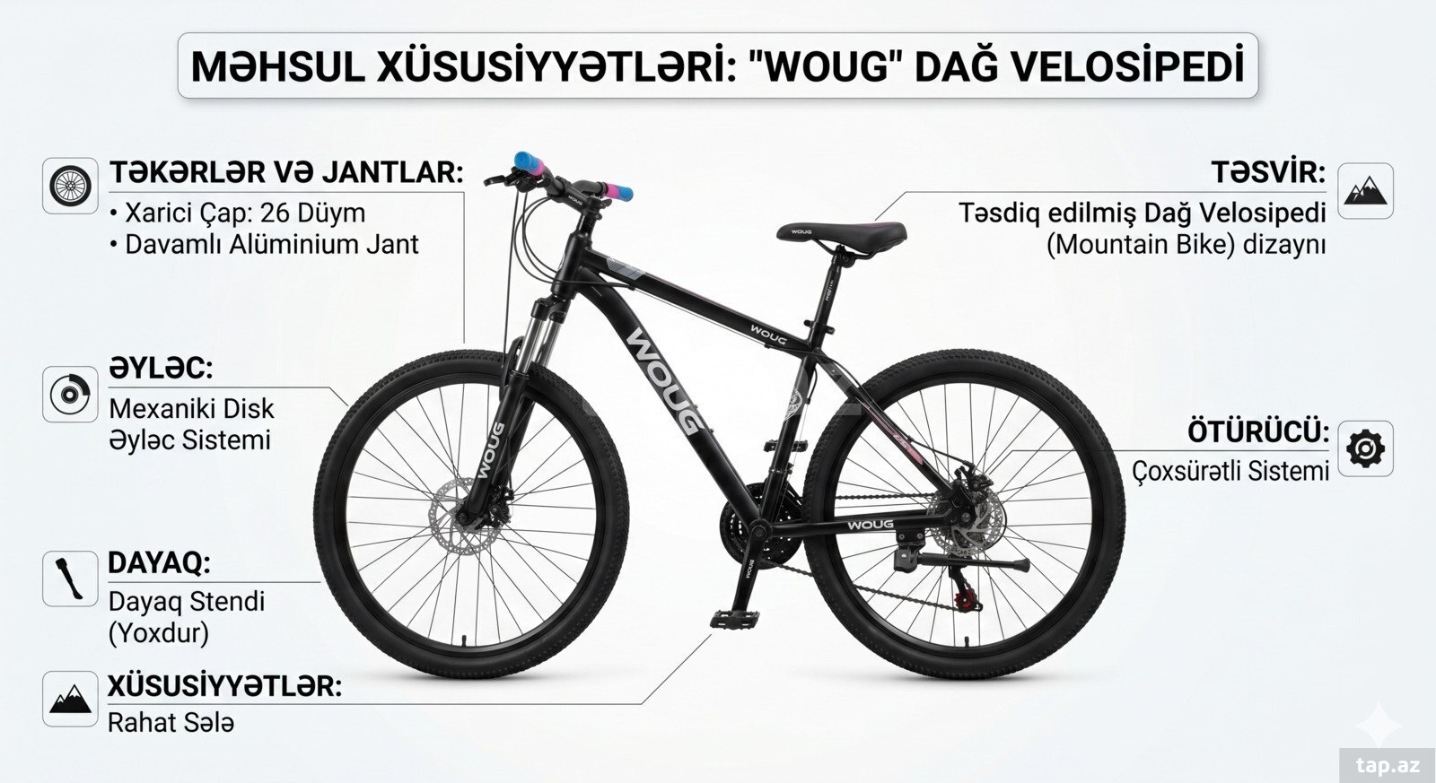 Velosiped WOUG 26
