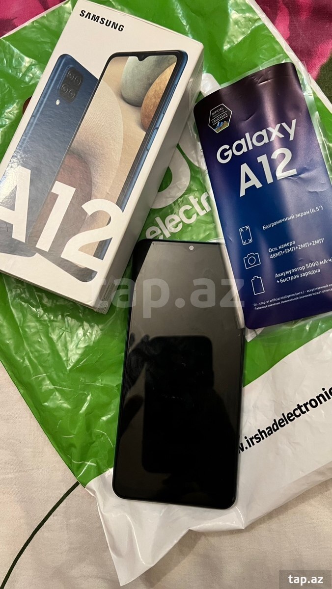 Samsung Galaxy A12 Blue 32GB/2GB (2)