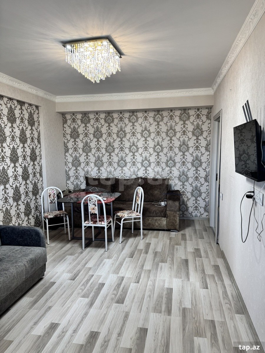 2-otaqlı yeni tikili kirayə verilir, Bakıxanov qəs., 70 m²