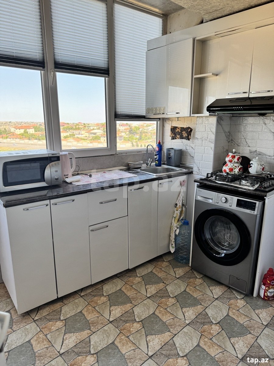 2-otaqlı yeni tikili kirayə verilir, Bakıxanov qəs., 70 m² (8)
