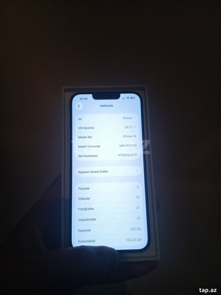 Apple iPhone 14 Starlight 128GB/6GB (4)