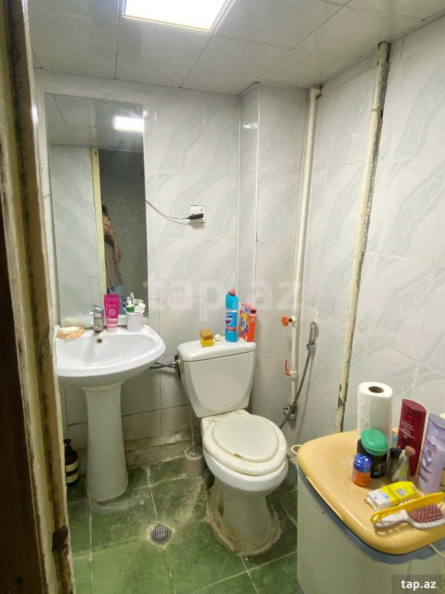 1-otaqlı mənzil kirayə verilir, Qara Qarayev m., 35 m² (5)