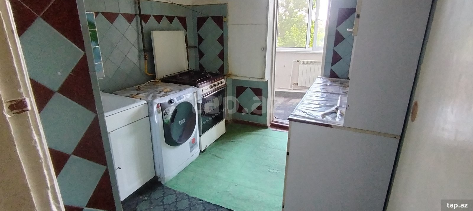 2-otaqlı mənzil kirayə verilir, Neftçilər m., 50 m² (5)