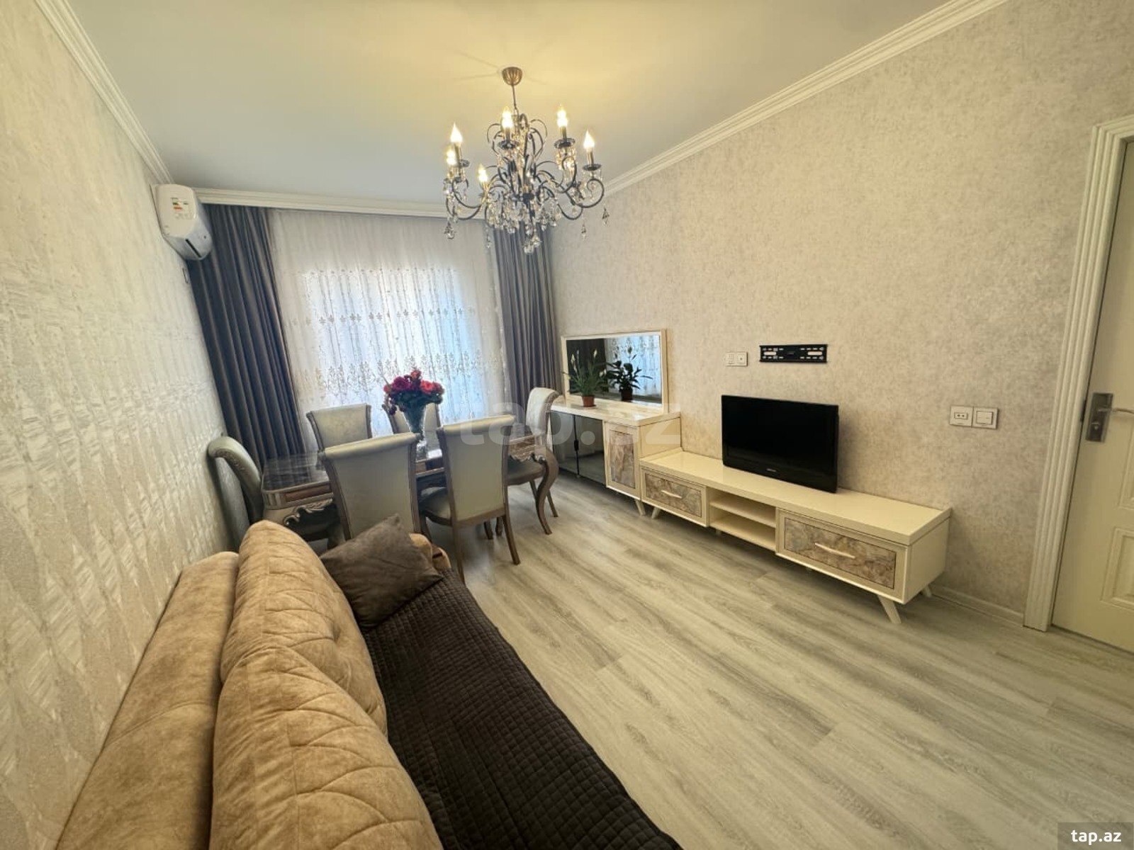 2-otaqlı mənzil kirayə verilir, Yasamal r., 65 m² (4)