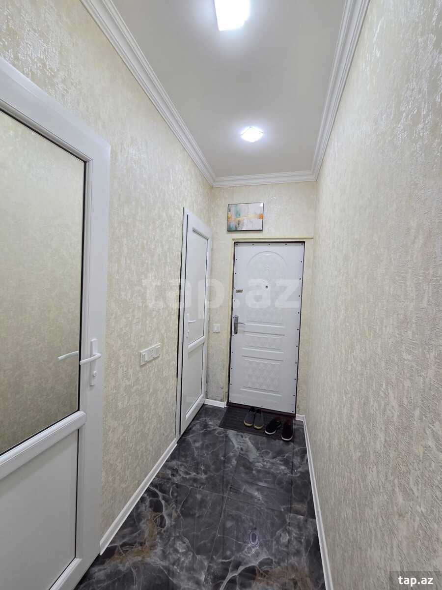 2-otaqlı mənzil kirayə verilir, Memar Əcəmi m., 55 m² (9)