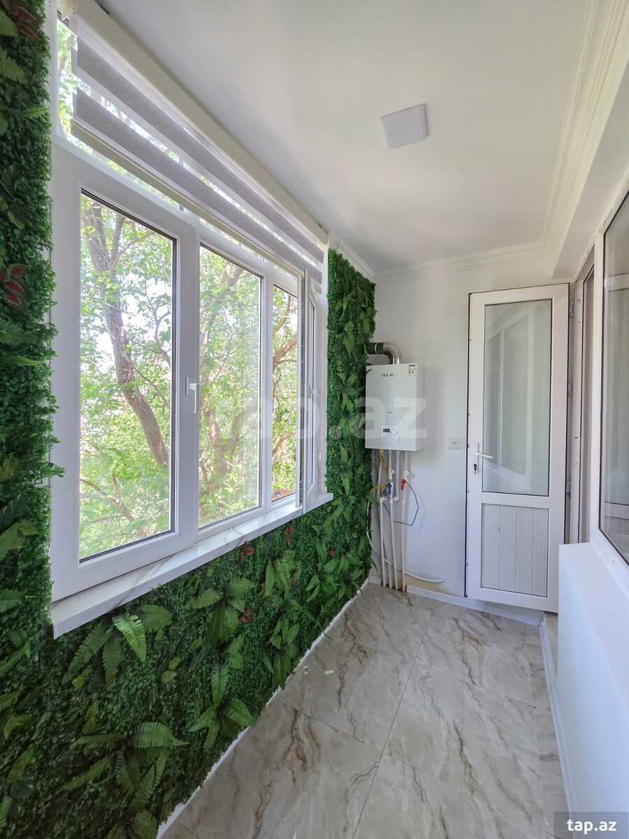 2-otaqlı mənzil kirayə verilir, Memar Əcəmi m., 55 m² (10)