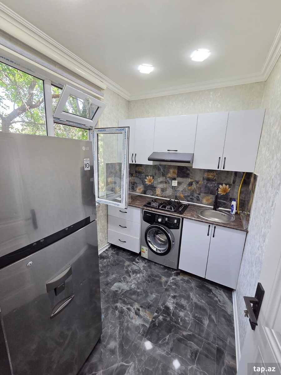 2-otaqlı mənzil kirayə verilir, Memar Əcəmi m., 55 m² (5)