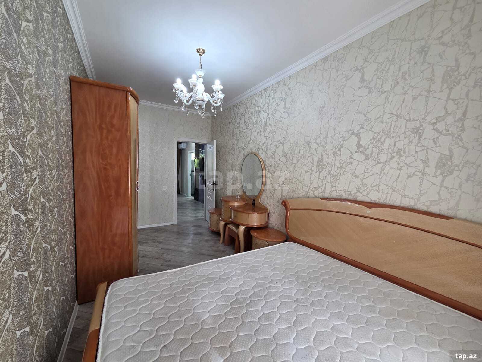 2-otaqlı mənzil kirayə verilir, Memar Əcəmi m., 55 m² (4)