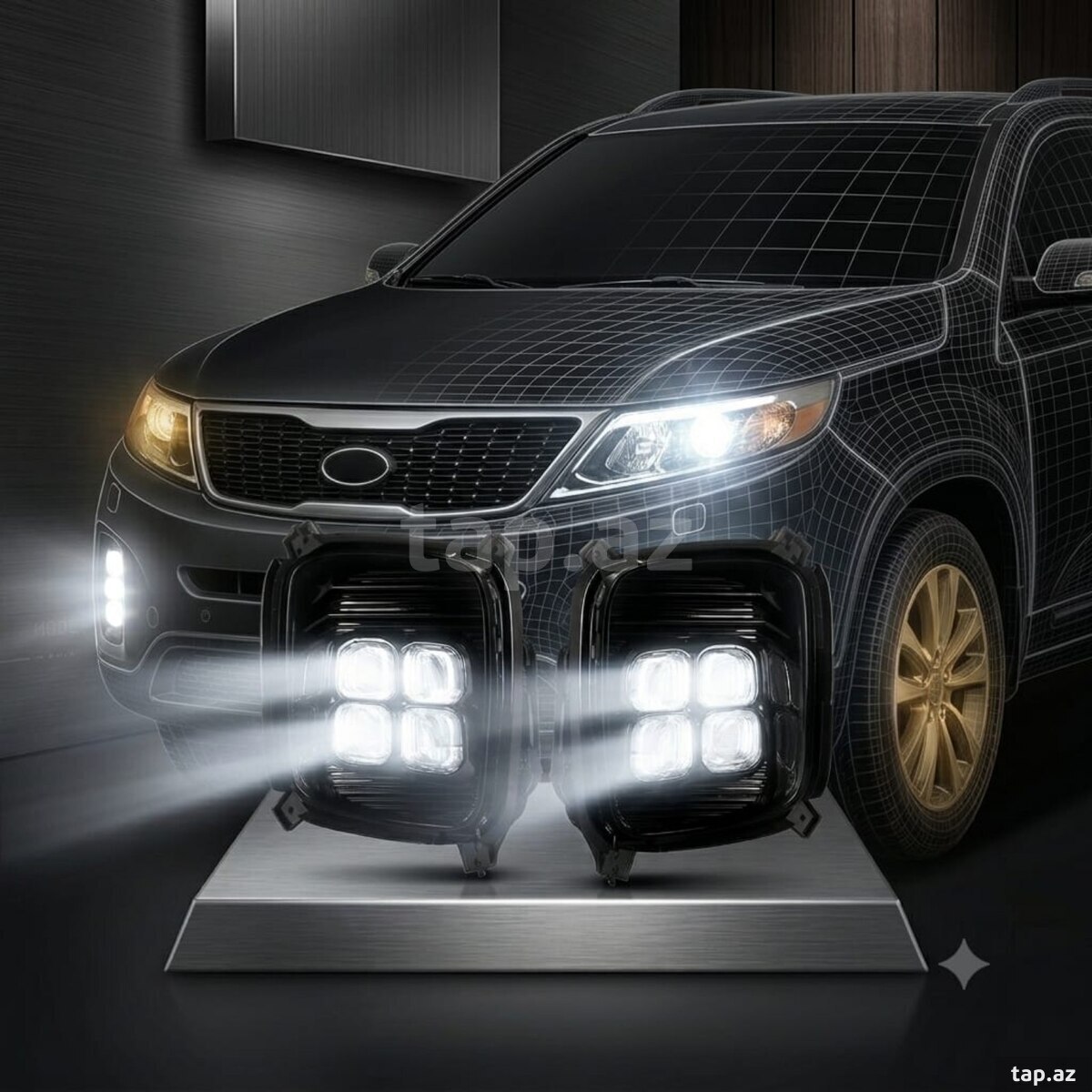 KIA Sorento 2012 duman faraları