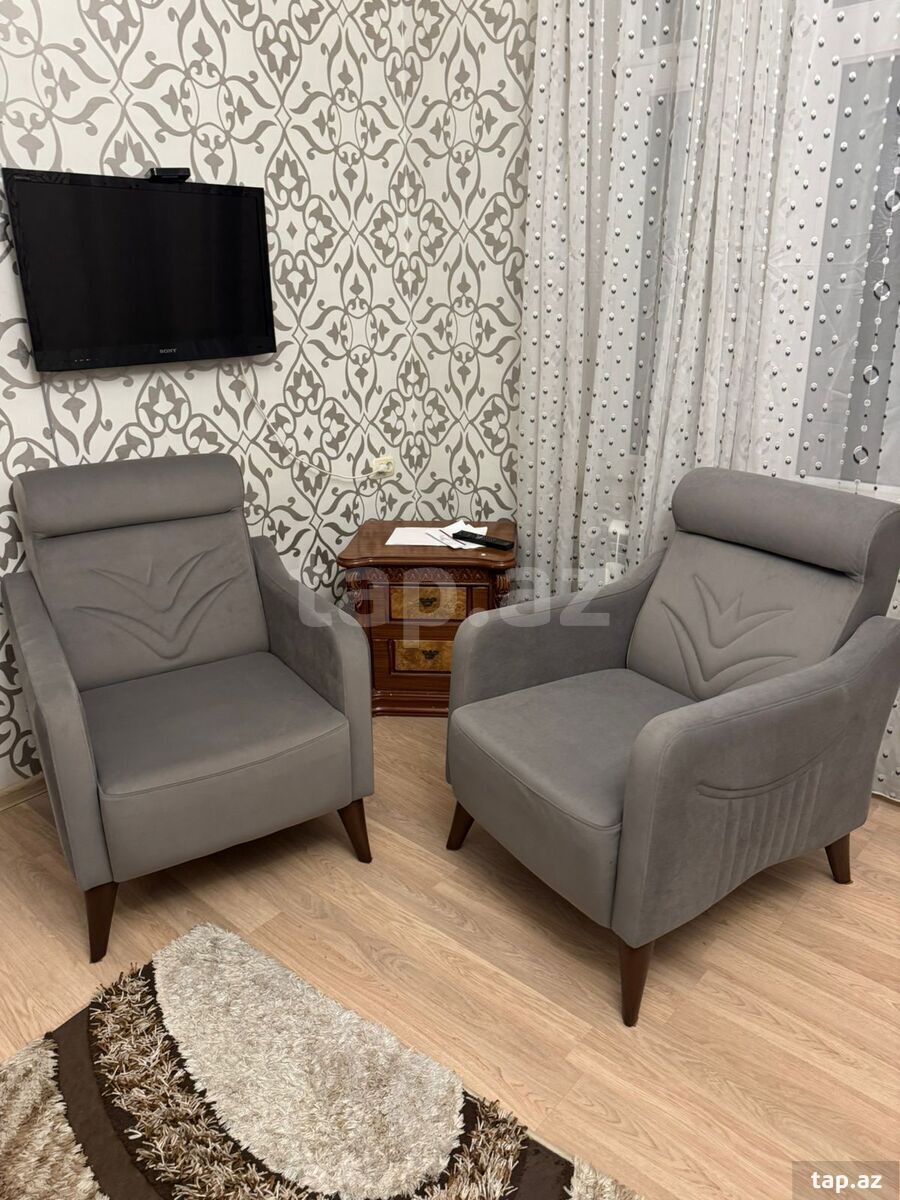 2-otaqlı mənzil kirayə verilir, Səməd Vurğun küç., 67.5 m² (4)
