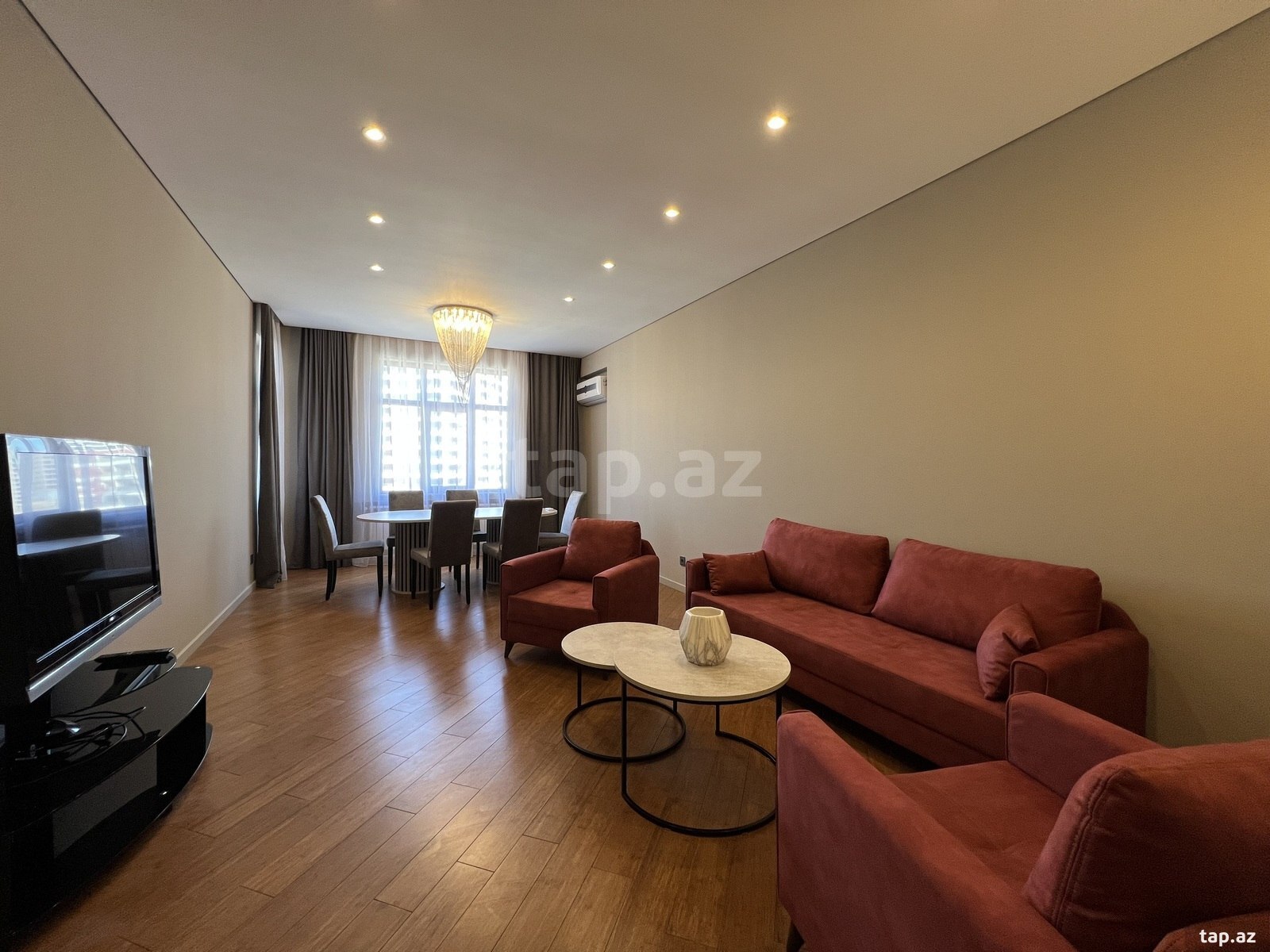 3 otaqlı mənzil kirayə verilir, Bakı