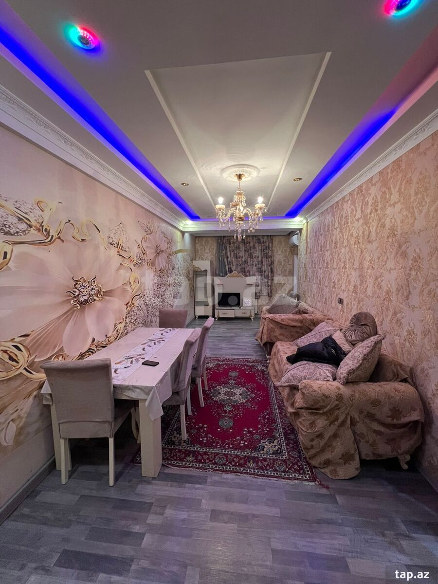 3-otaqlı yeni tikili kirayə verilir, Xırdalan ş., 80 m²