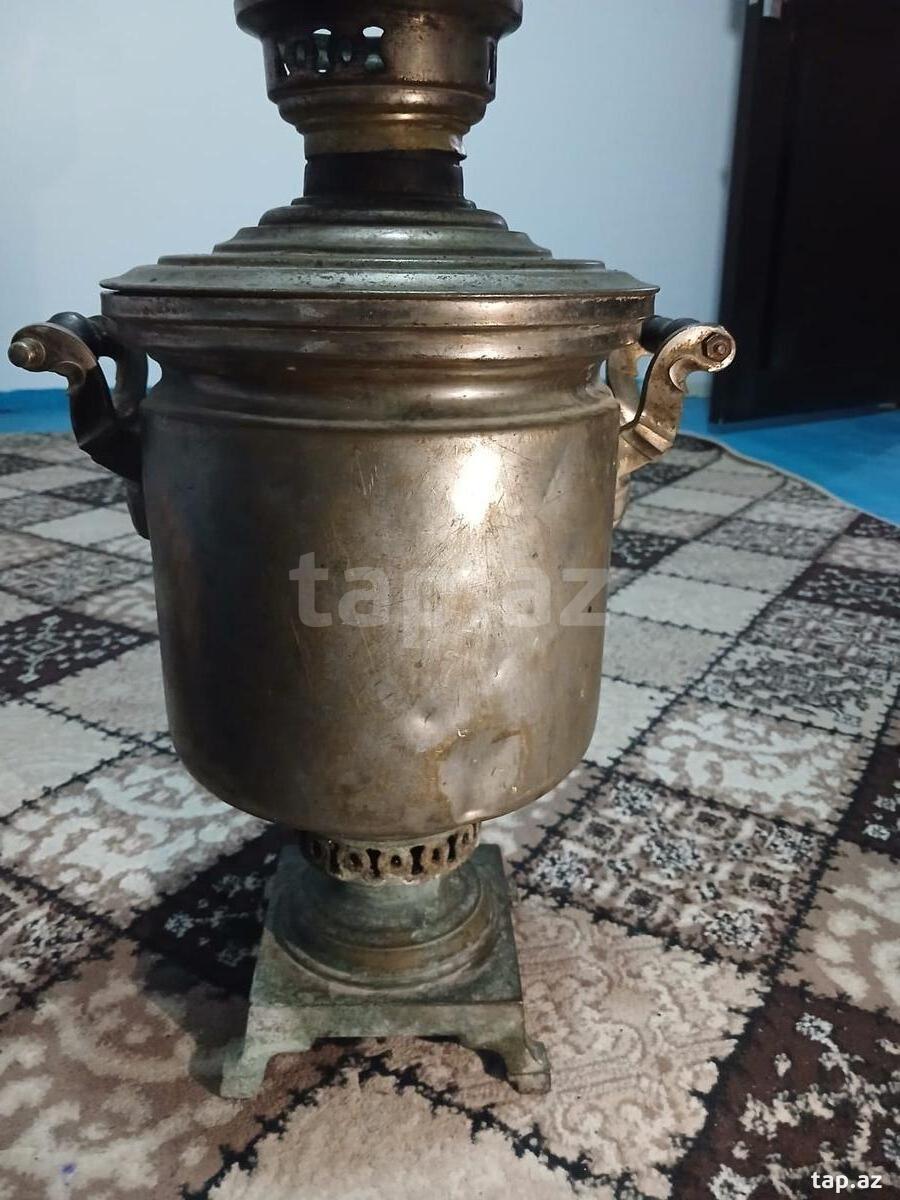 Antikvar Rusiya samovarı (Bataşev möhürlü) (4)