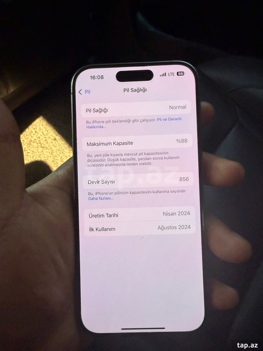 Apple iPhone 15 Pro Natural Titanium 256GB/8GB (4)