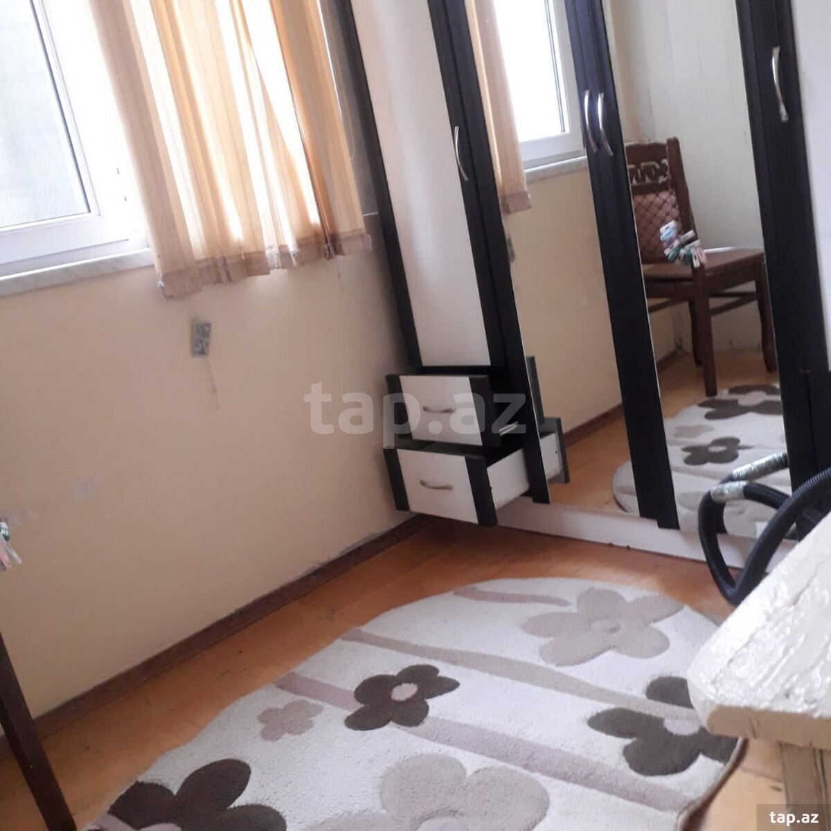 2-otaqlı mənzil kirayə verilir, H.Aslanov m., 56 m² (5)