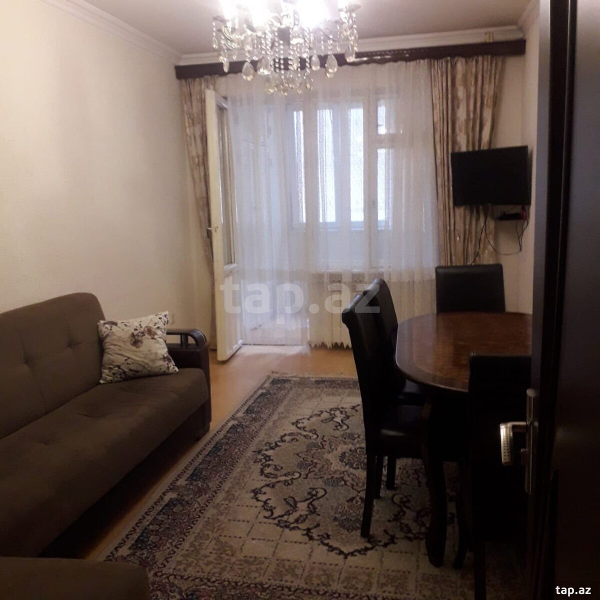2-otaqlı mənzil kirayə verilir, H.Aslanov m., 56 m² (2)