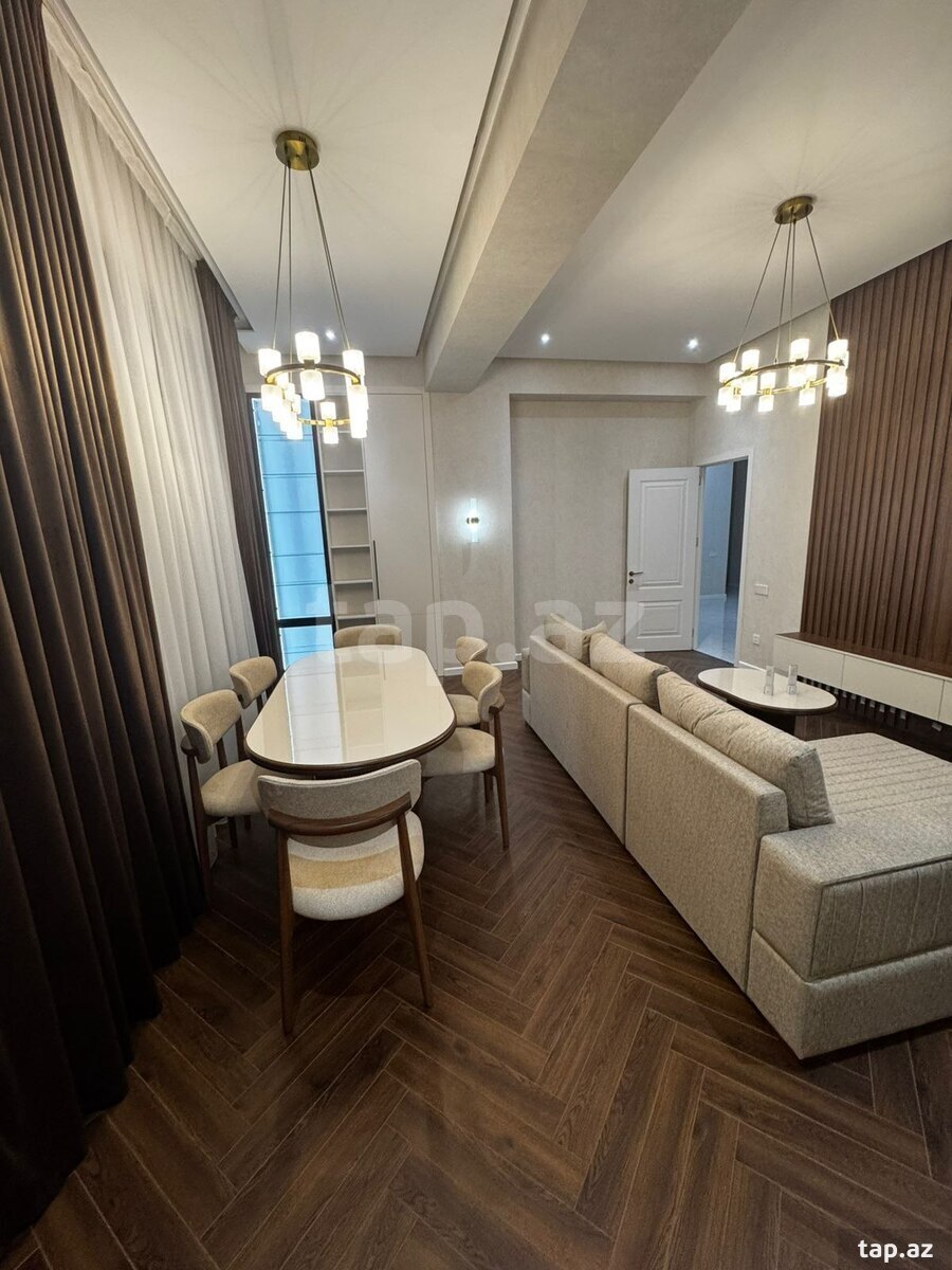 3-room apartment for rent, Nasimi, Baku