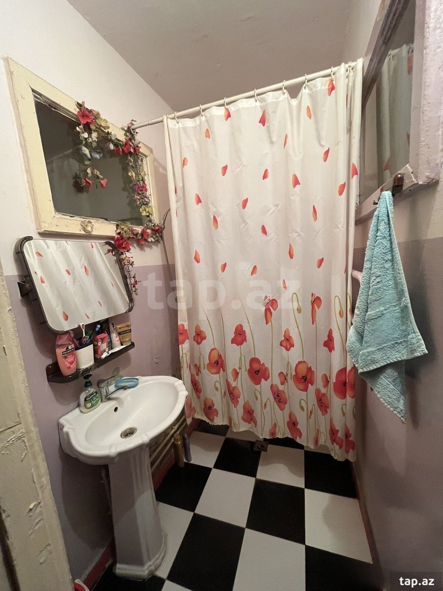 2-otaqlı mənzil kirayə verilir, Gənclik m., 60 m² (4)