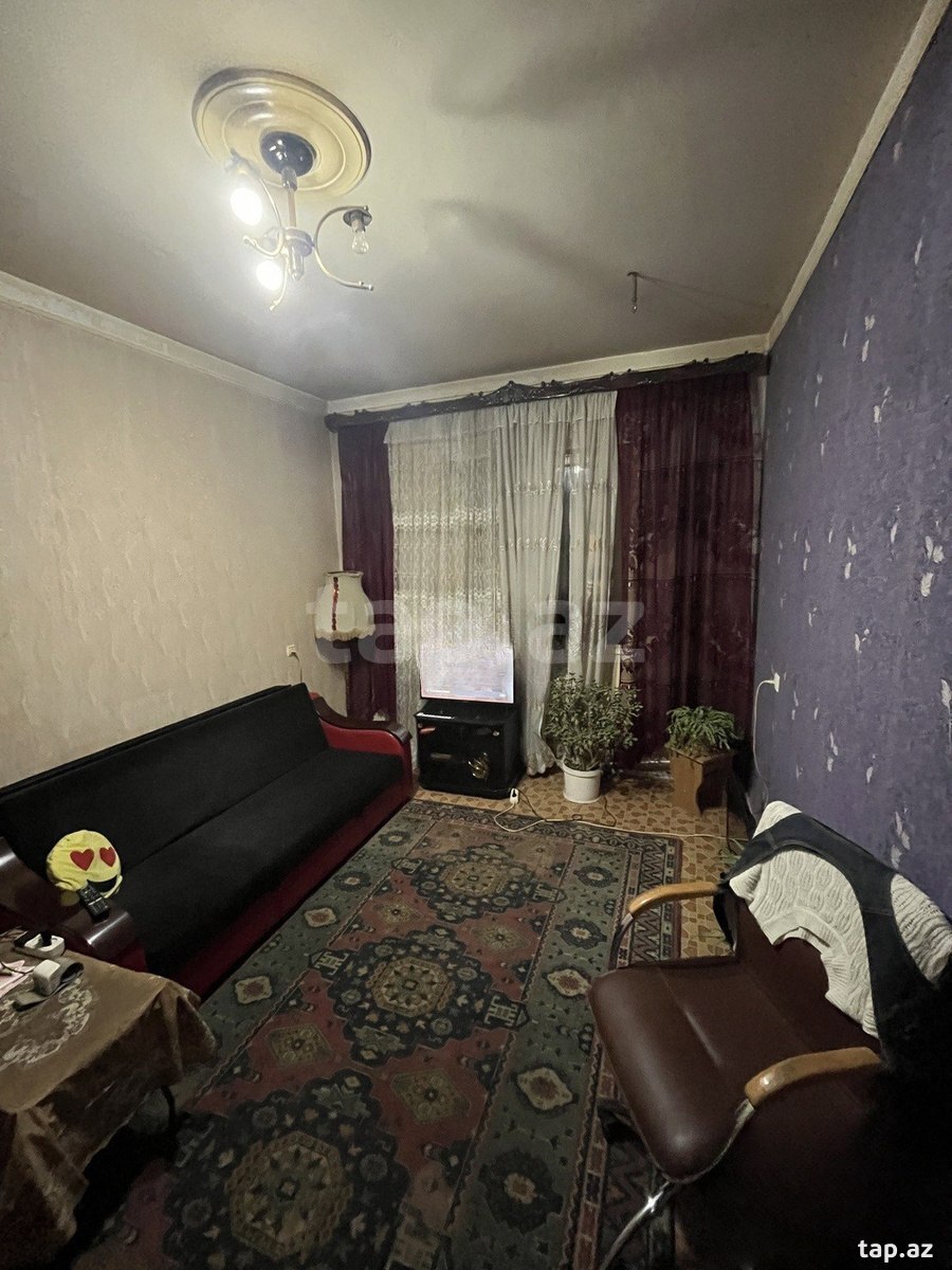 2-otaqlı mənzil kirayə verilir, Gənclik m., 60 m²