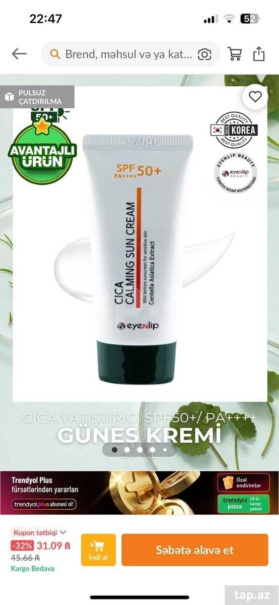 Güneş kremi  (2)