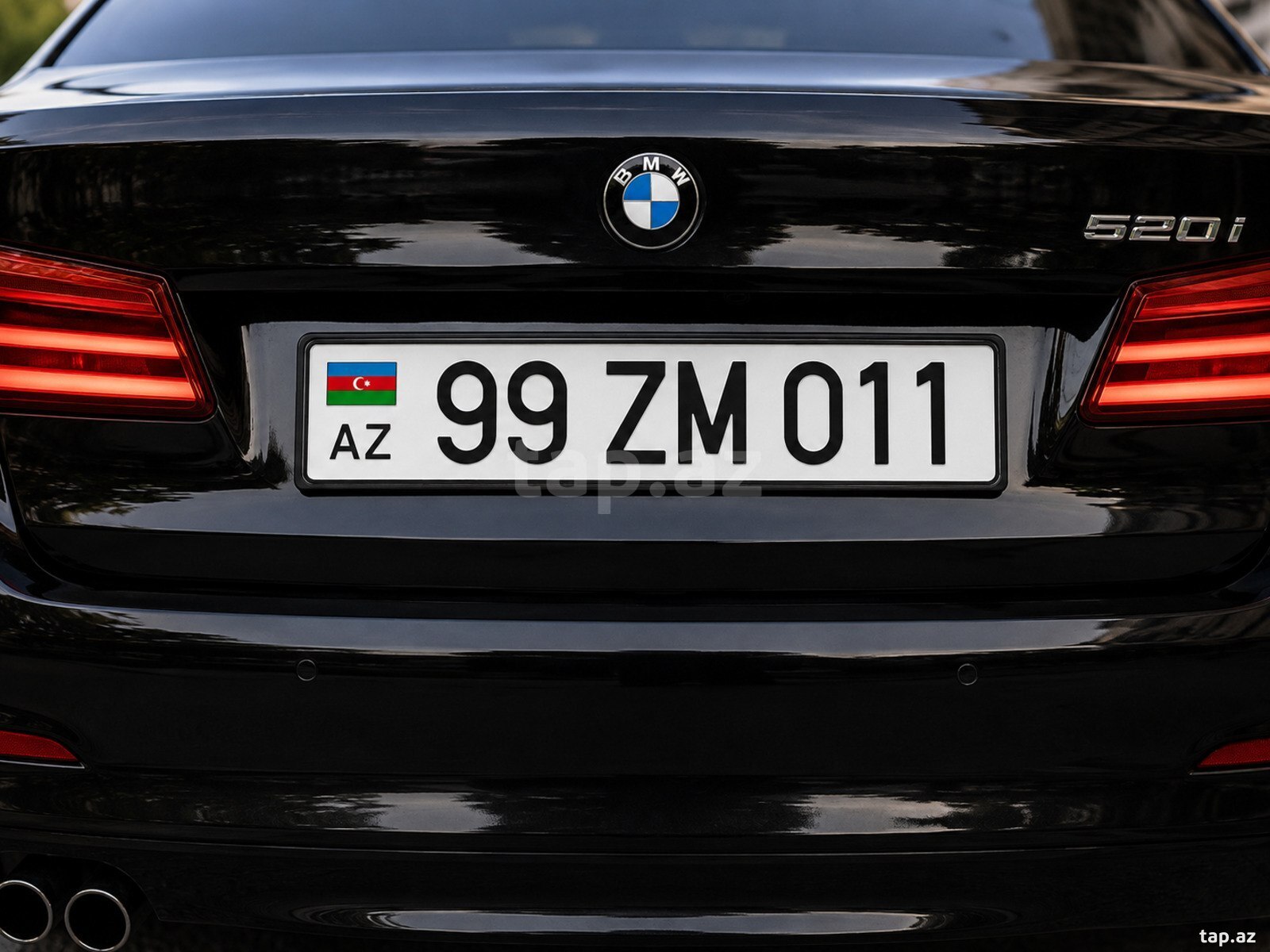 Avtomobil qeydiyyat nişanı - 99-ZM-011