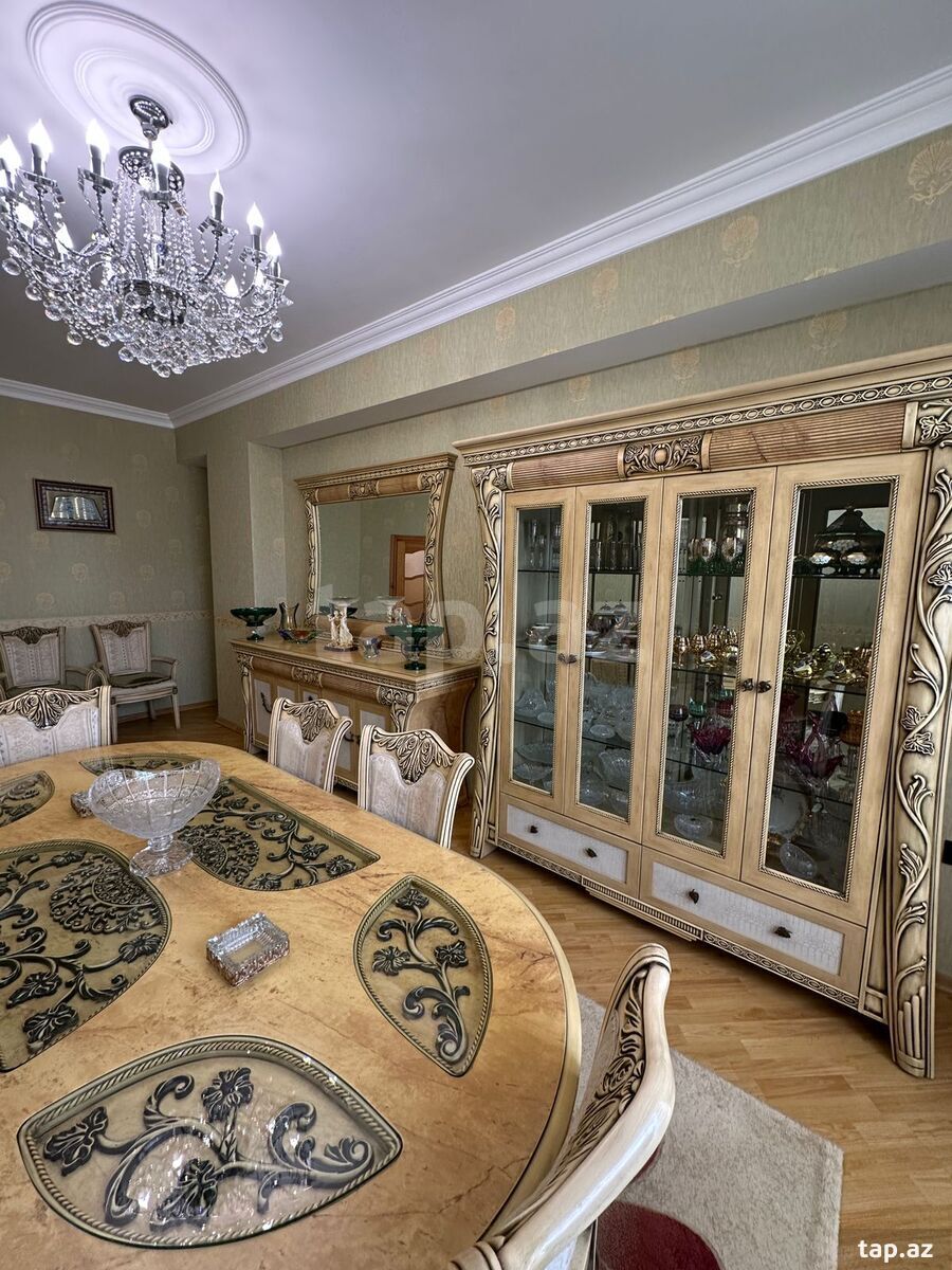 4-otaqlı yeni tikili, İnşaatçılar m., 130 m² (10)