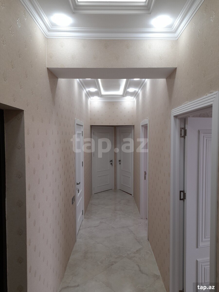 3-otaqlı yeni tikili, Cəfər Xəndan küç., 77 m²