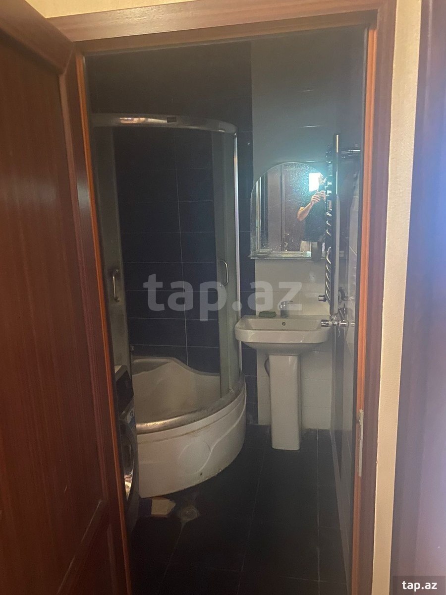 3-otaqlı mənzil kirayə verilir, Memar Əcəmi m., 70 m² (2)