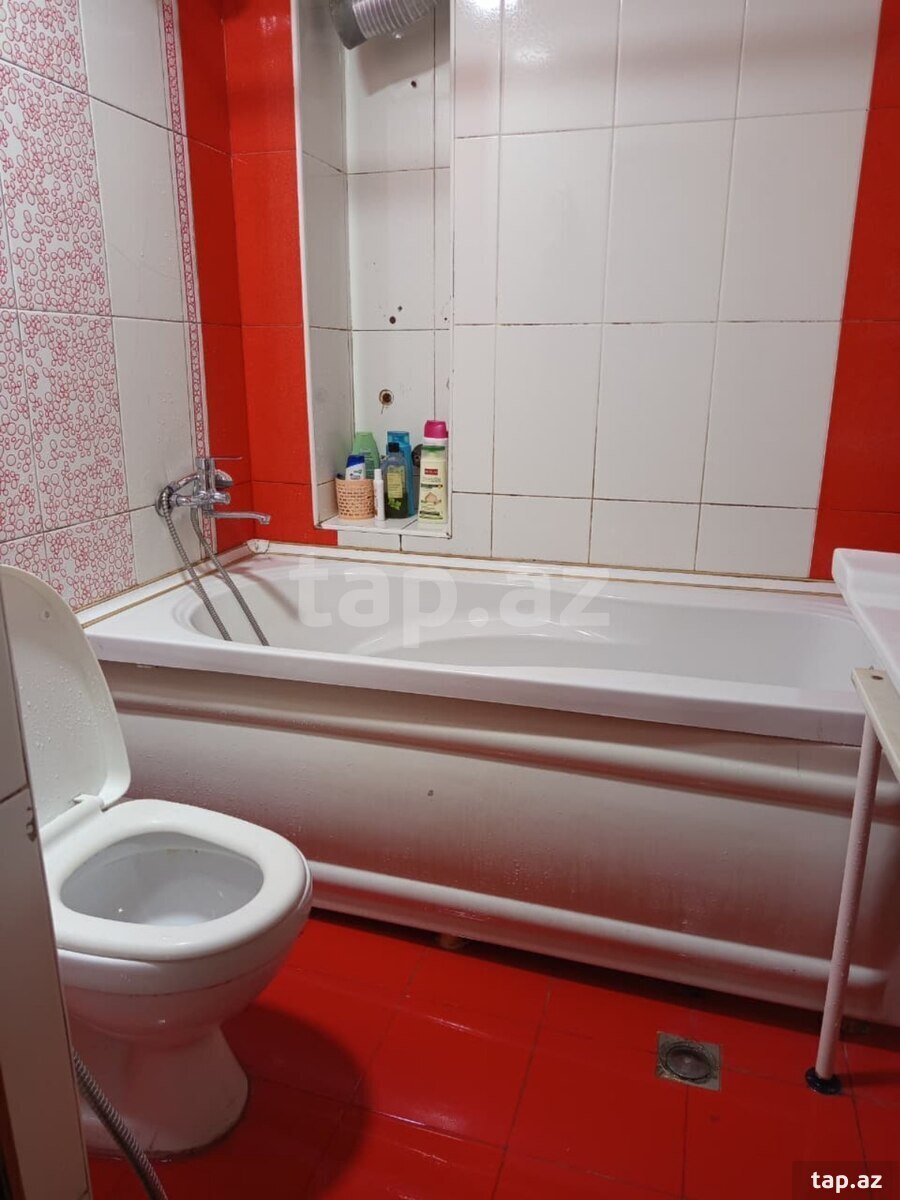 3-otaqlı mənzil kirayə verilir, Qara Qarayev m., 70 m² (2)
