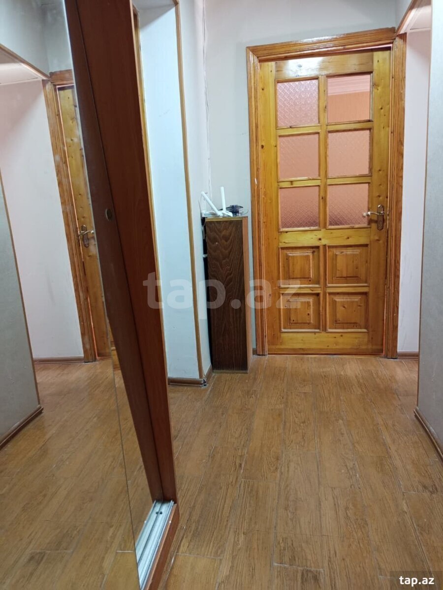 3-otaqlı mənzil kirayə verilir, Qara Qarayev m., 70 m² (9)