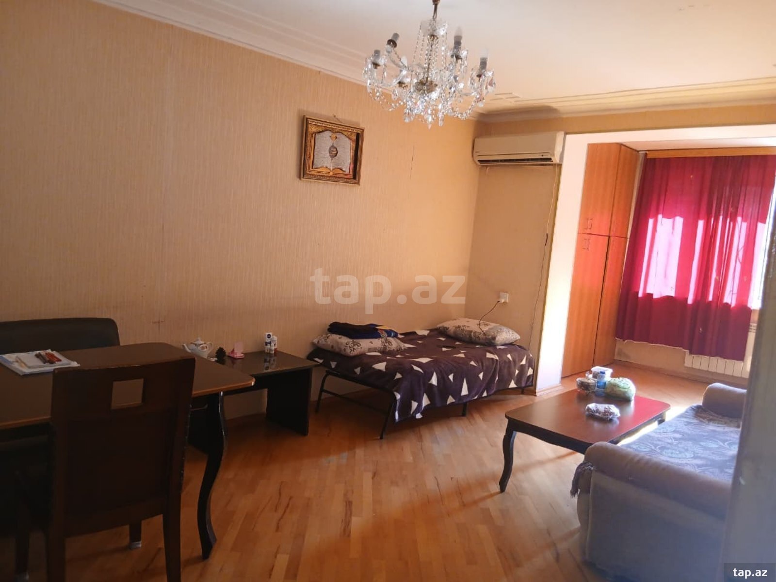 3-otaqlı mənzil kirayə verilir, Qara Qarayev m., 70 m² (8)