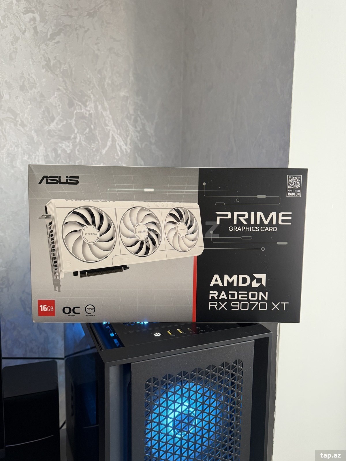 RX 9070XT 16GB Asus Prime White OC