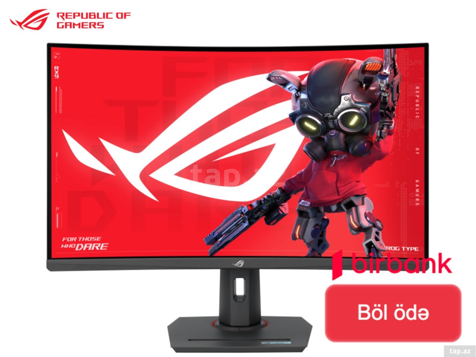 ASUS ROG Strix 31.5” XG32WCMS Monitor 90LM09X0-B01970