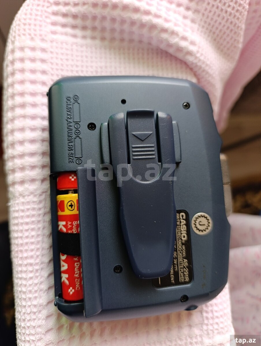 Kaset pleyer-radio Casio (4)