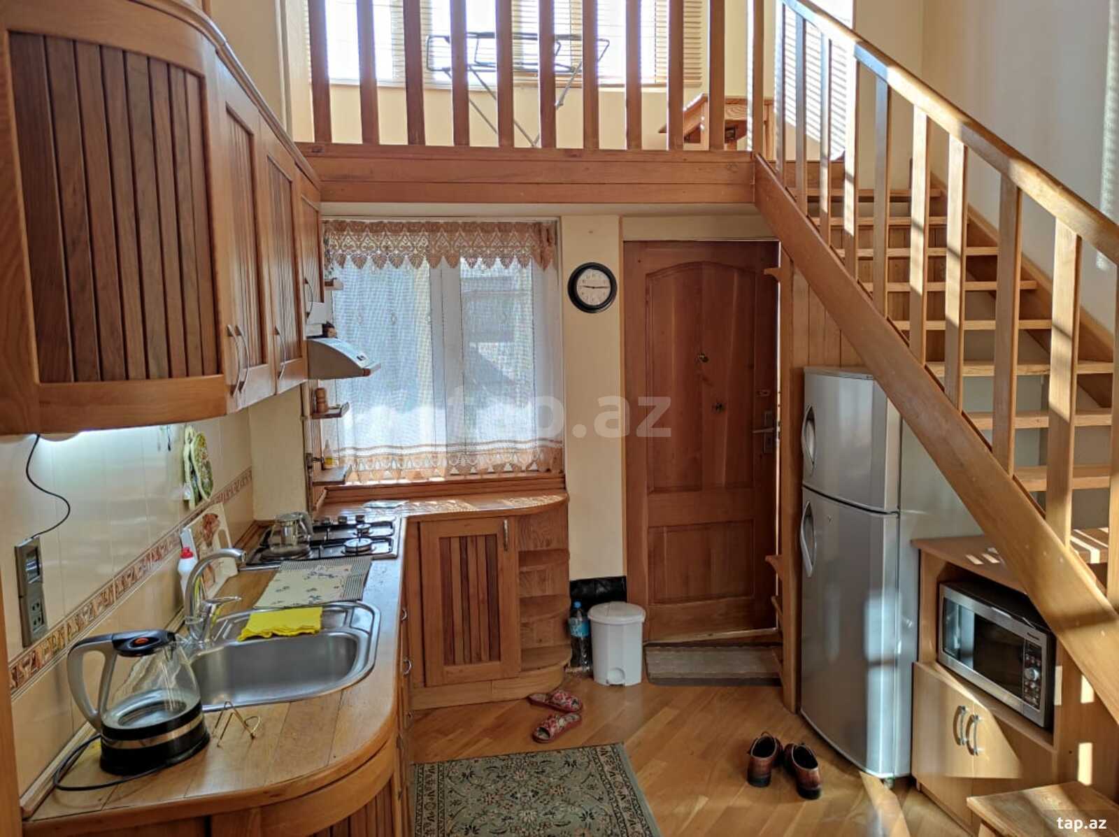2-otaqlı mənzil kirayə verilir, Sahil m., 60 m² (9)