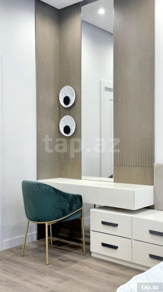 3-otaqlı yeni tikili kirayə verilir, Mərkəzi Bulvar küç., 140 m² (10)