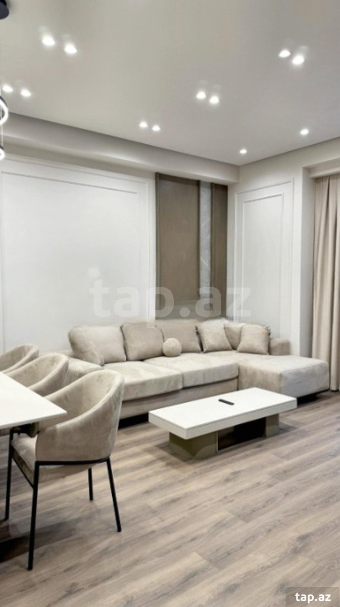 3-otaqlı yeni tikili kirayə verilir, Mərkəzi Bulvar küç., 140 m² (2)