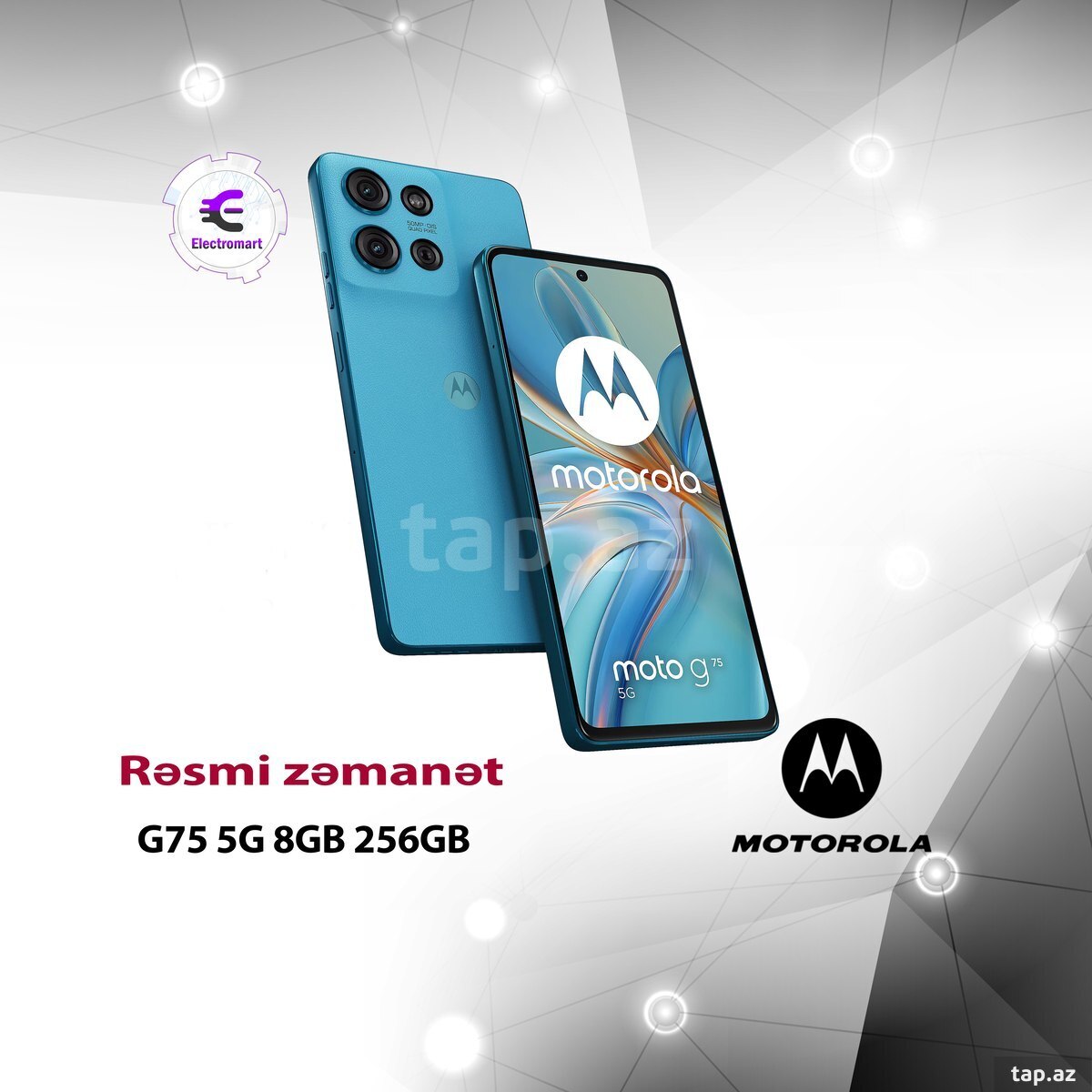 Motorola Moto G75 Aqua Blue 256GB/8GB