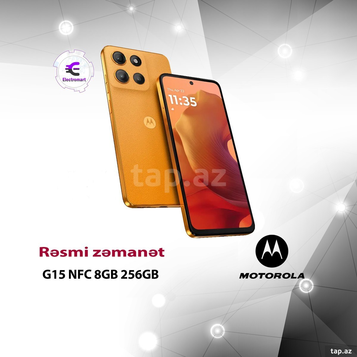 Motorola Moto G15 Sunrise Orange 256GB/8GB