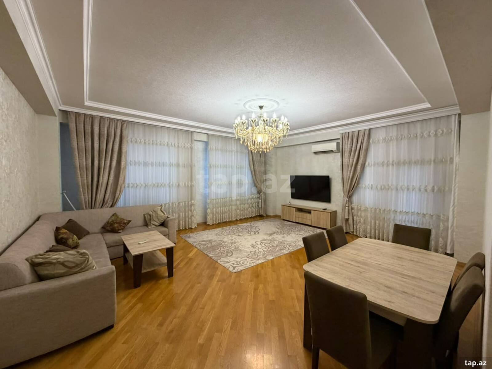 3-otaqlı yeni tikili kirayə verilir, Azadlıq m., 130 m² (3)