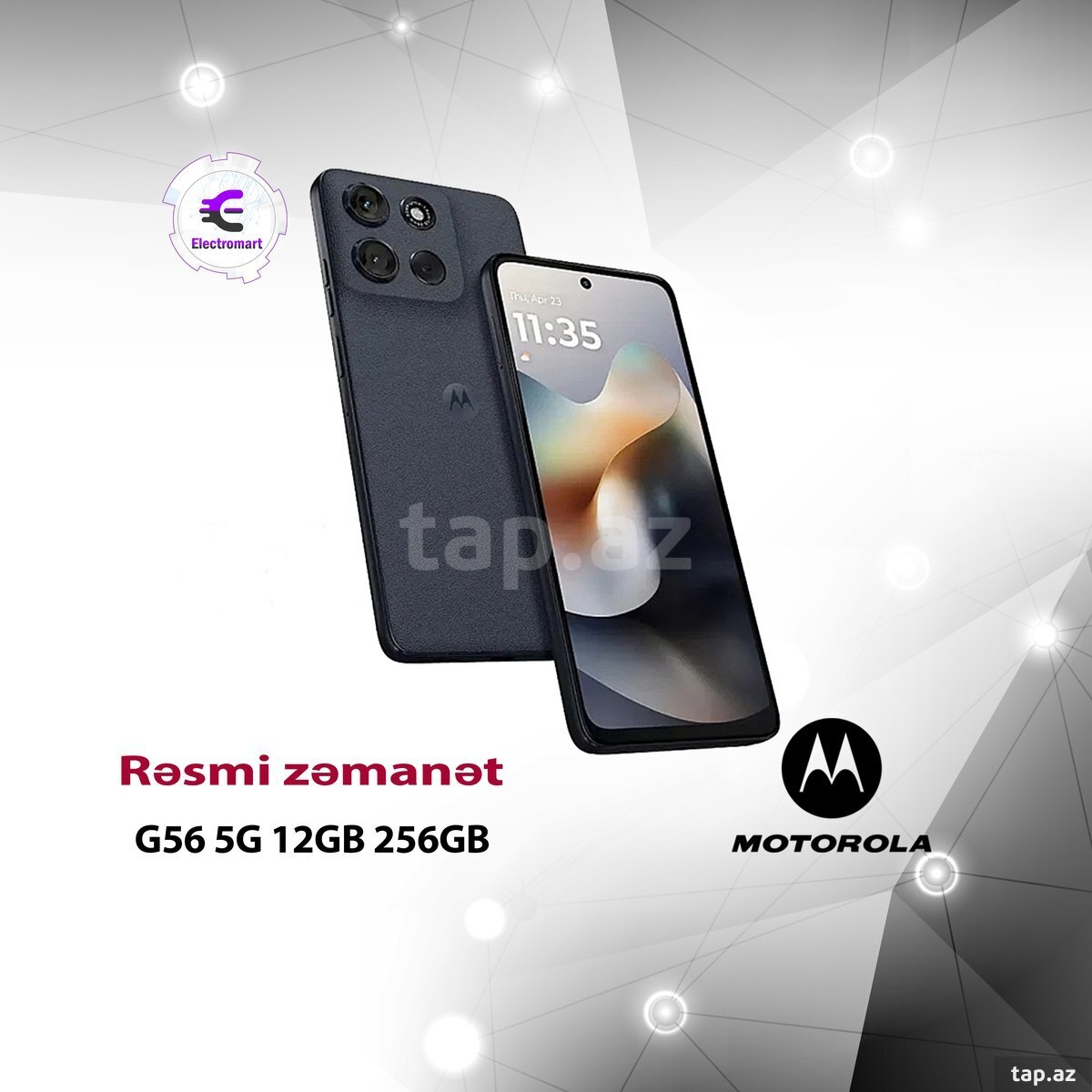 Motorola Moto G56 Pantone Black Oyster 256GB/12GB