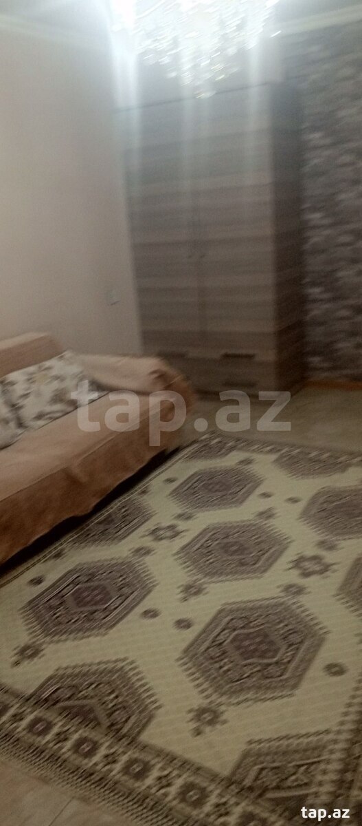 2-otaqlı mənzil kirayə verilir, İnşaatçılar m., 50 m² (6)