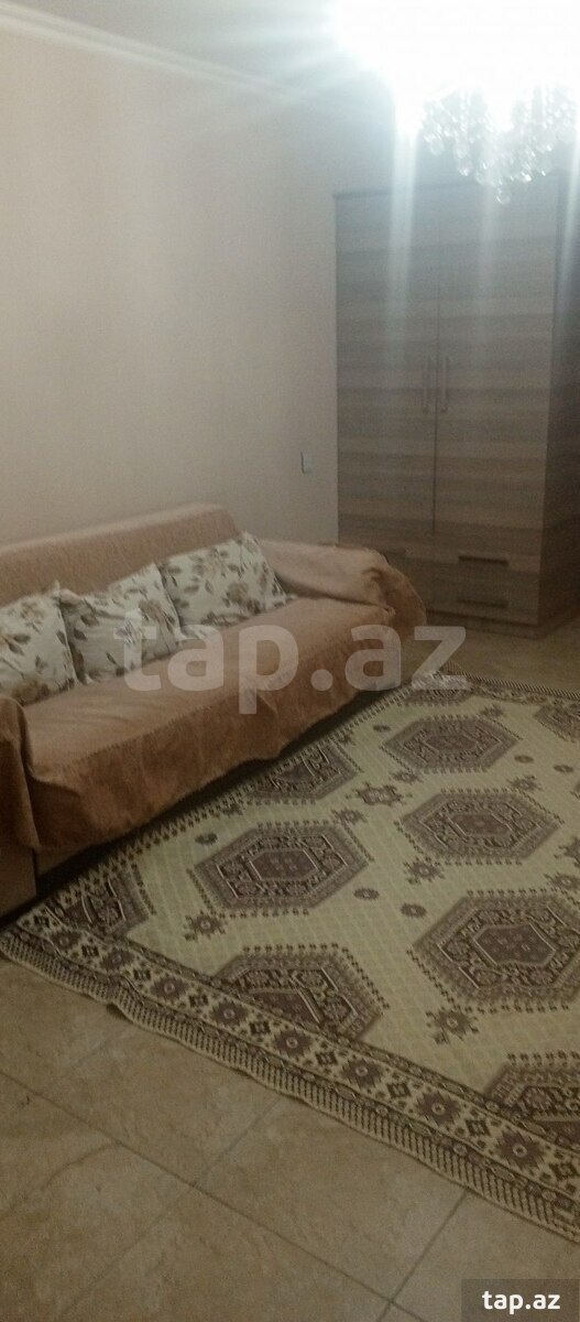 2-otaqlı mənzil kirayə verilir, İnşaatçılar m., 50 m² (7)