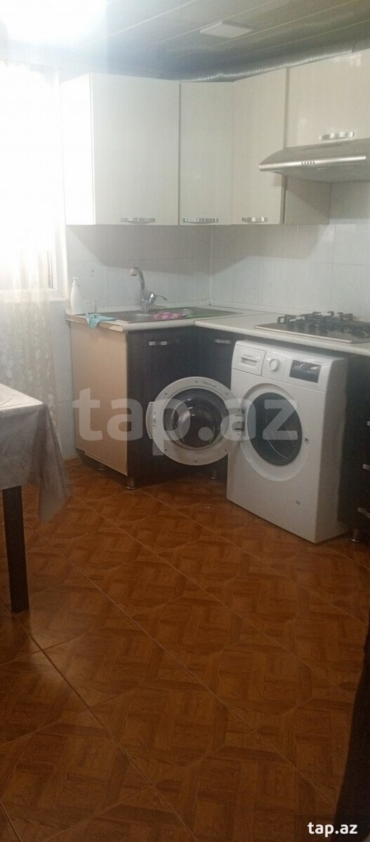 2-otaqlı mənzil kirayə verilir, İnşaatçılar m., 50 m² (12)