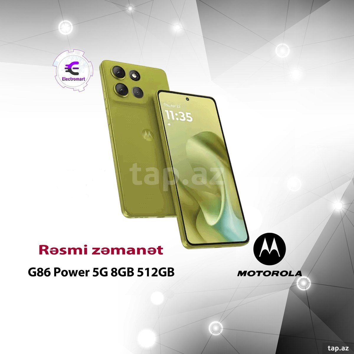 Motorola Moto G86 Power Pantone Golden Cypress 512GB/8GB