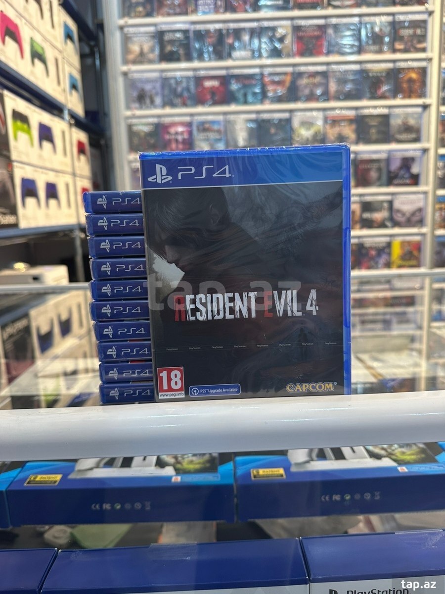 PS4 üçün Resident Evil 4 oyun diski