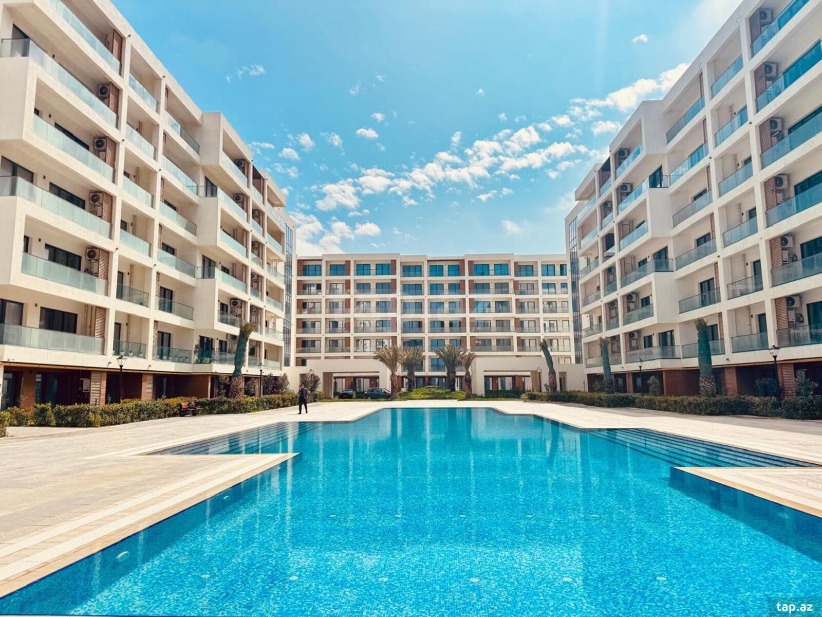 2-otaqlı yeni tikili kirayə verilir, Nardaran qəs., 100 m²
