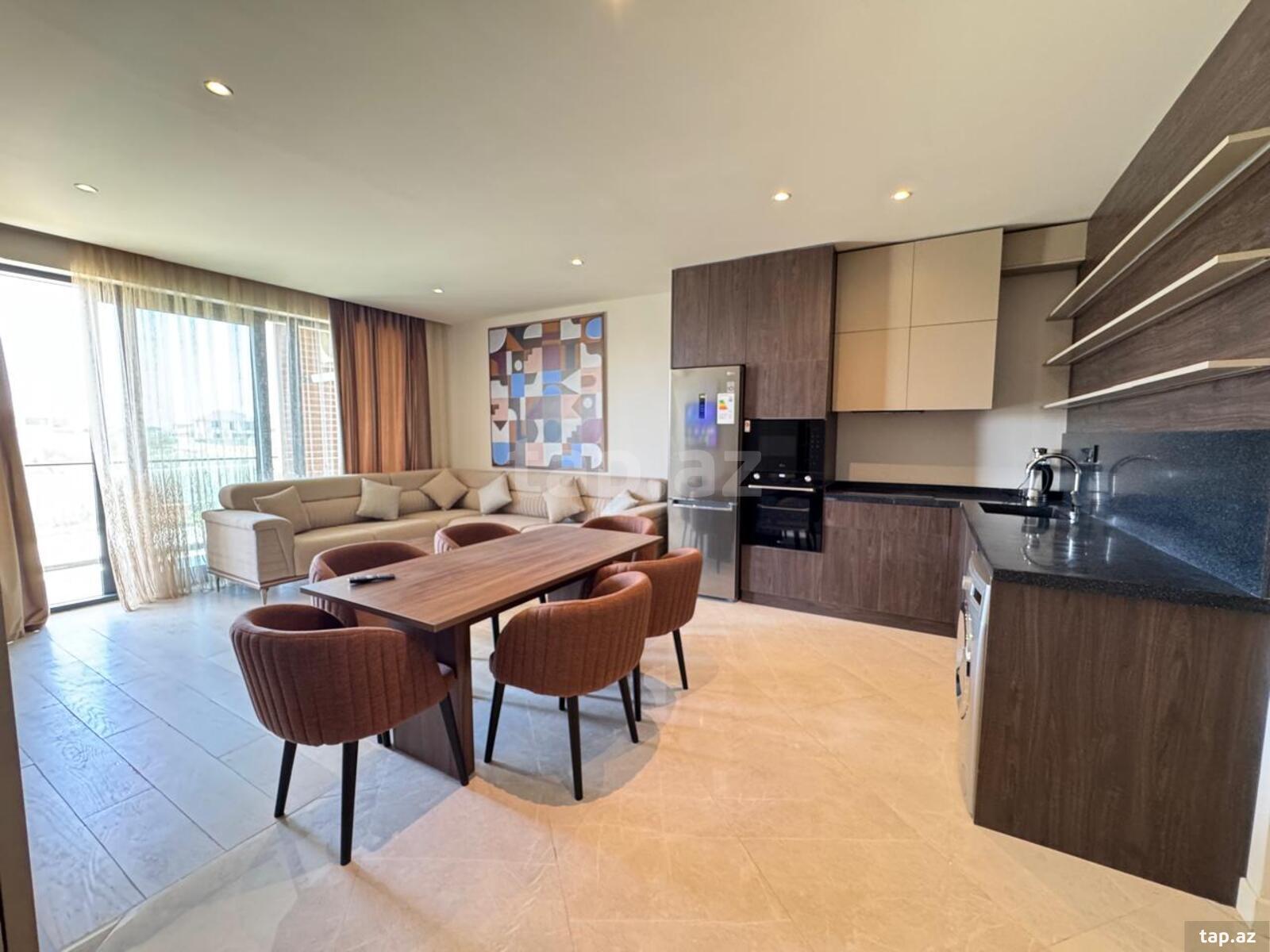 2-otaqlı yeni tikili kirayə verilir, Nardaran qəs., 100 m² (5)